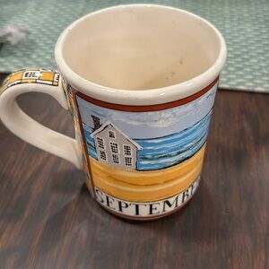 Vintage Nancy Thomas “SEPTEMBER “ mug